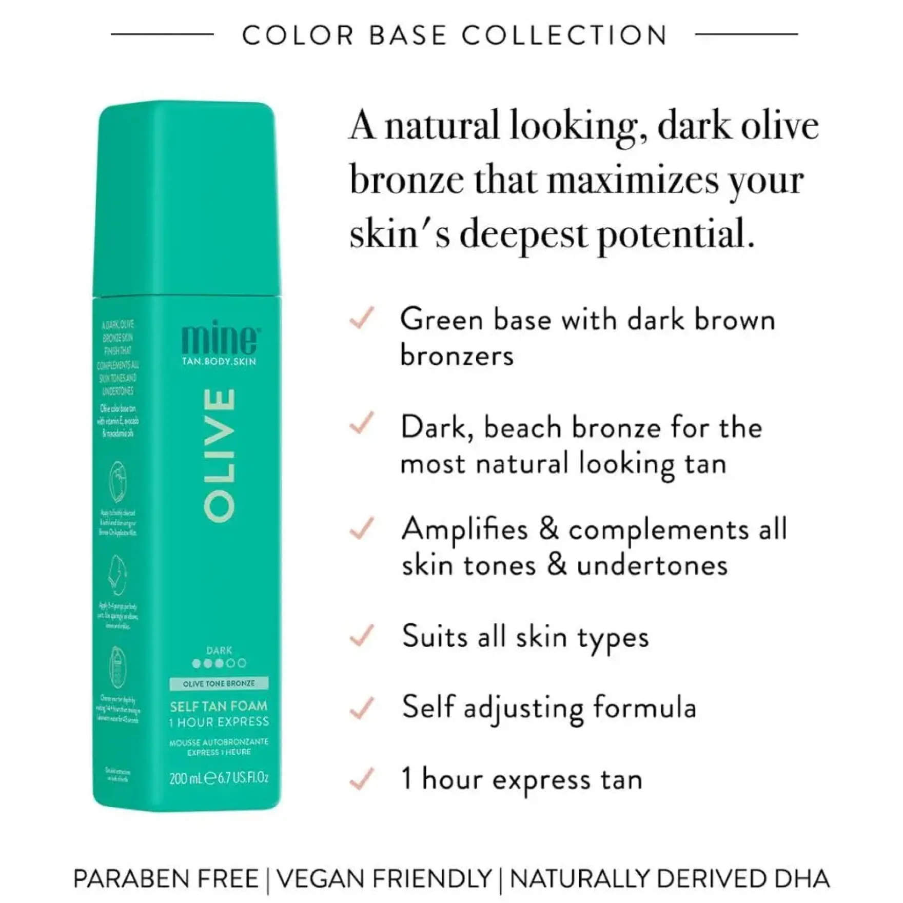 Olive Self Tan Foam