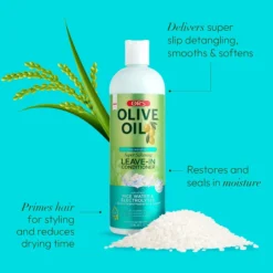 Olive Oil Max Moisture Rice Water Leave-in Conditioner