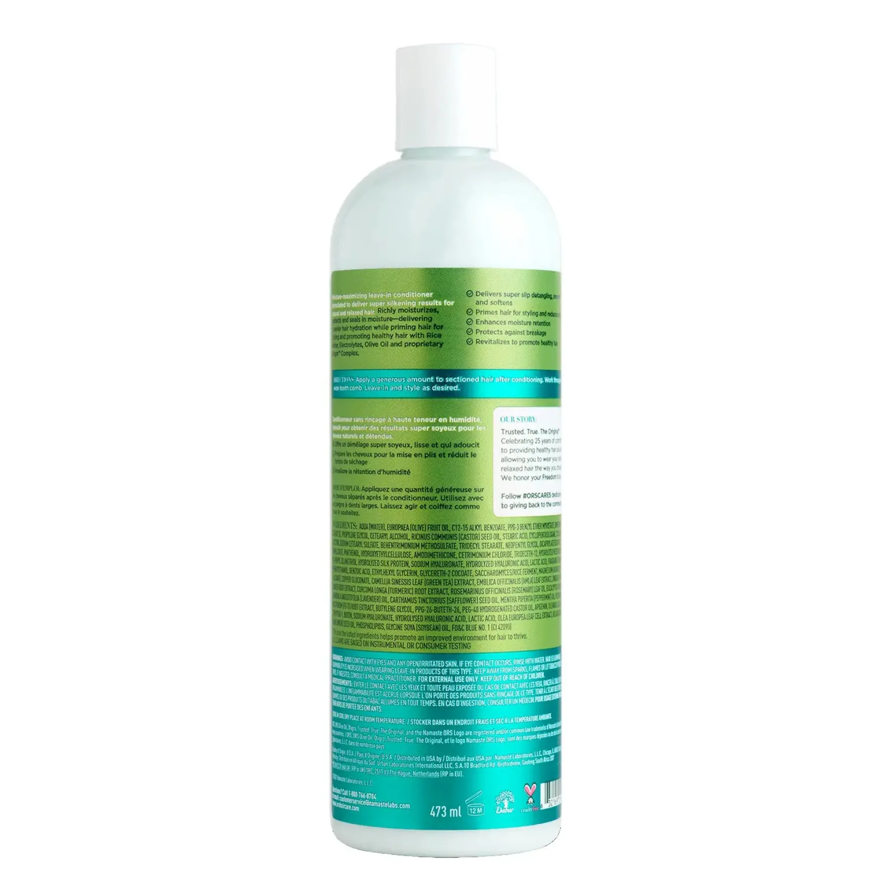 Olive Oil Max Moisture Rice Water Leave-in Conditioner