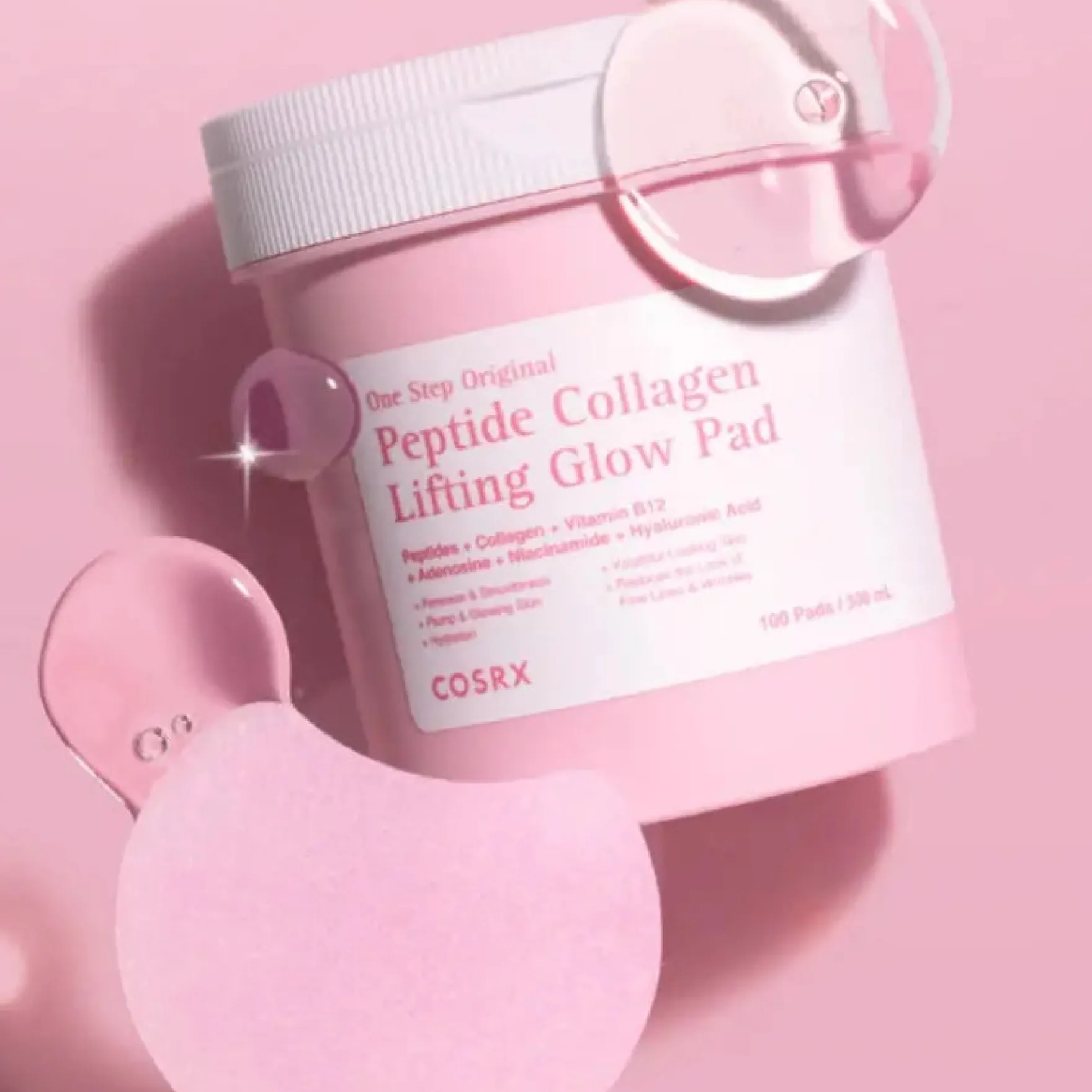 One Step Original Peptide Collagen Lifting Glow Pad