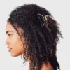 Open Shape Claw Clip Gold