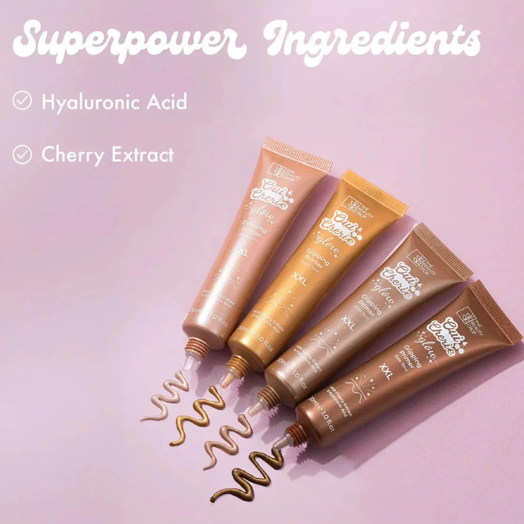 Oui Cherie Glow Gripping Primer Bronzed