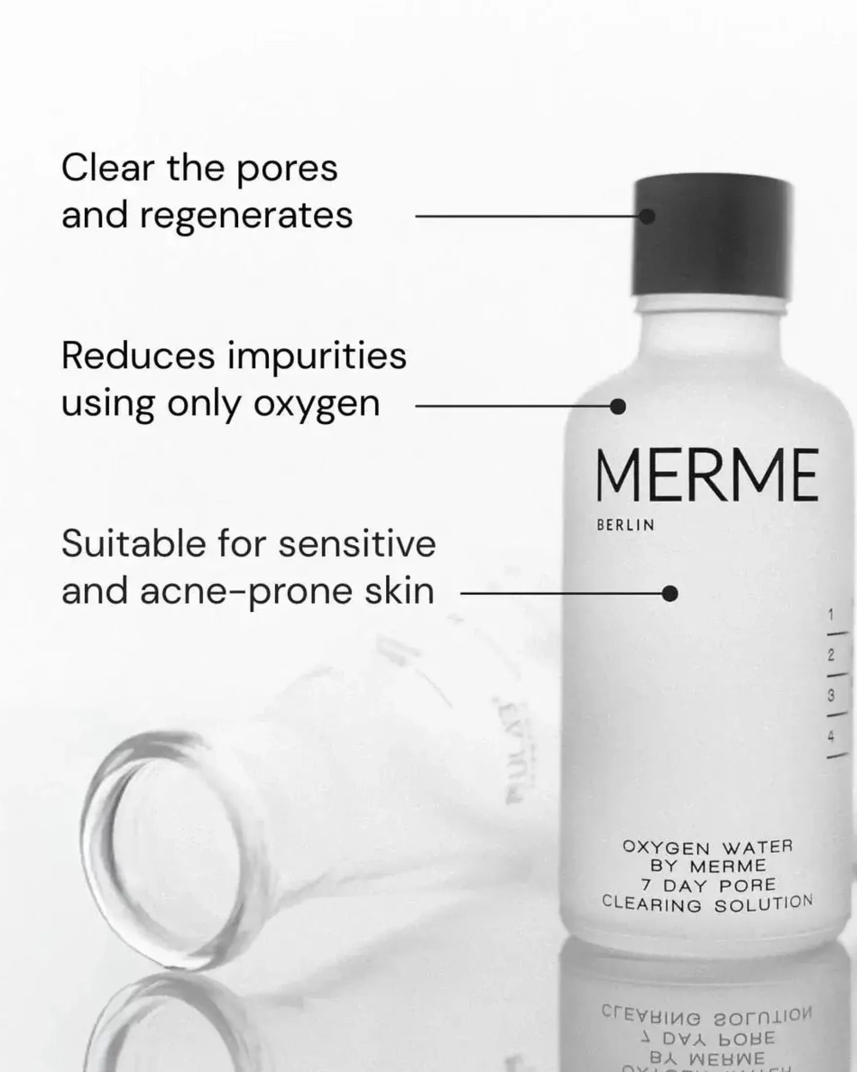 Oxygen Water 4x50 ml.