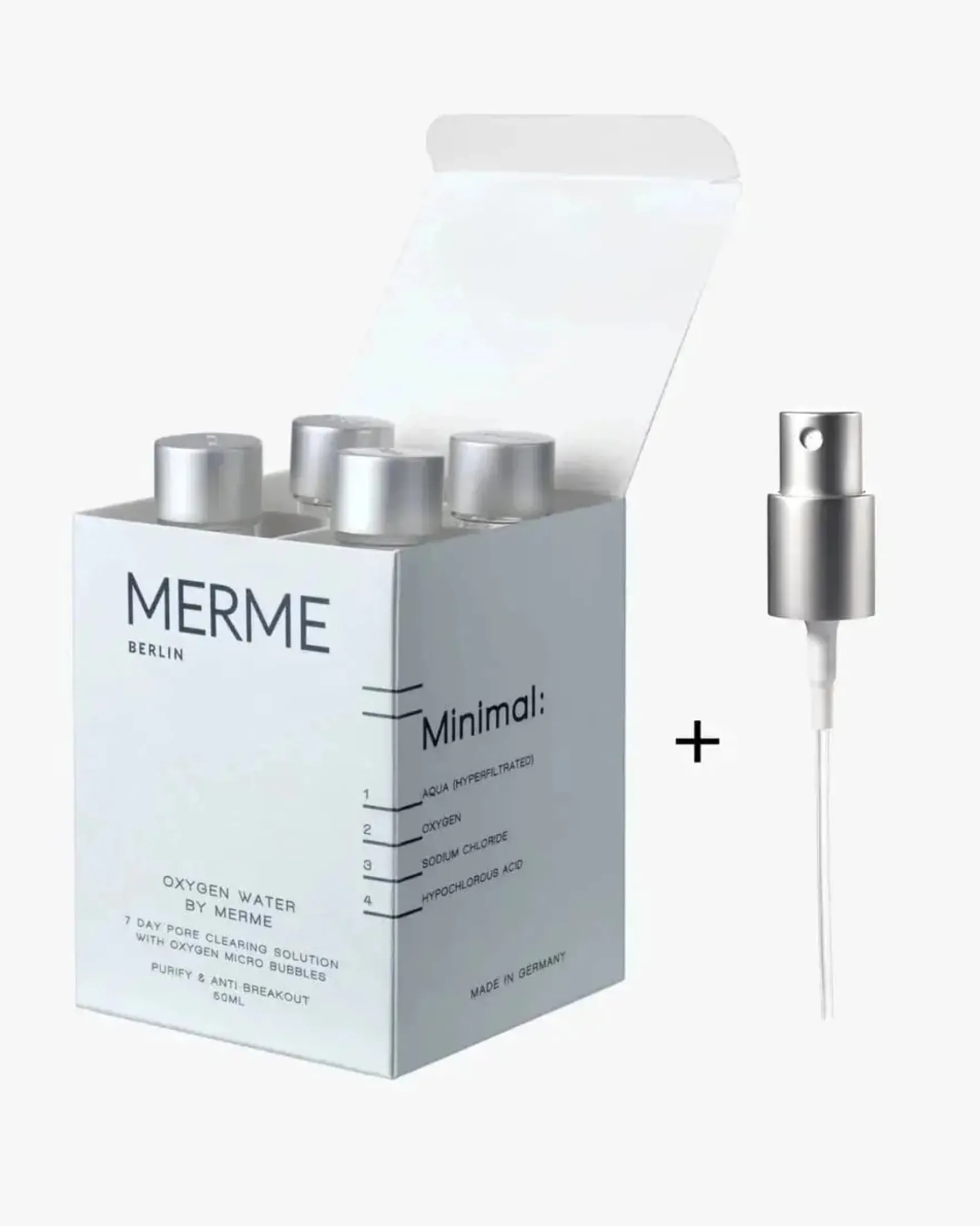 Oxygen Water 4x50 ml.
