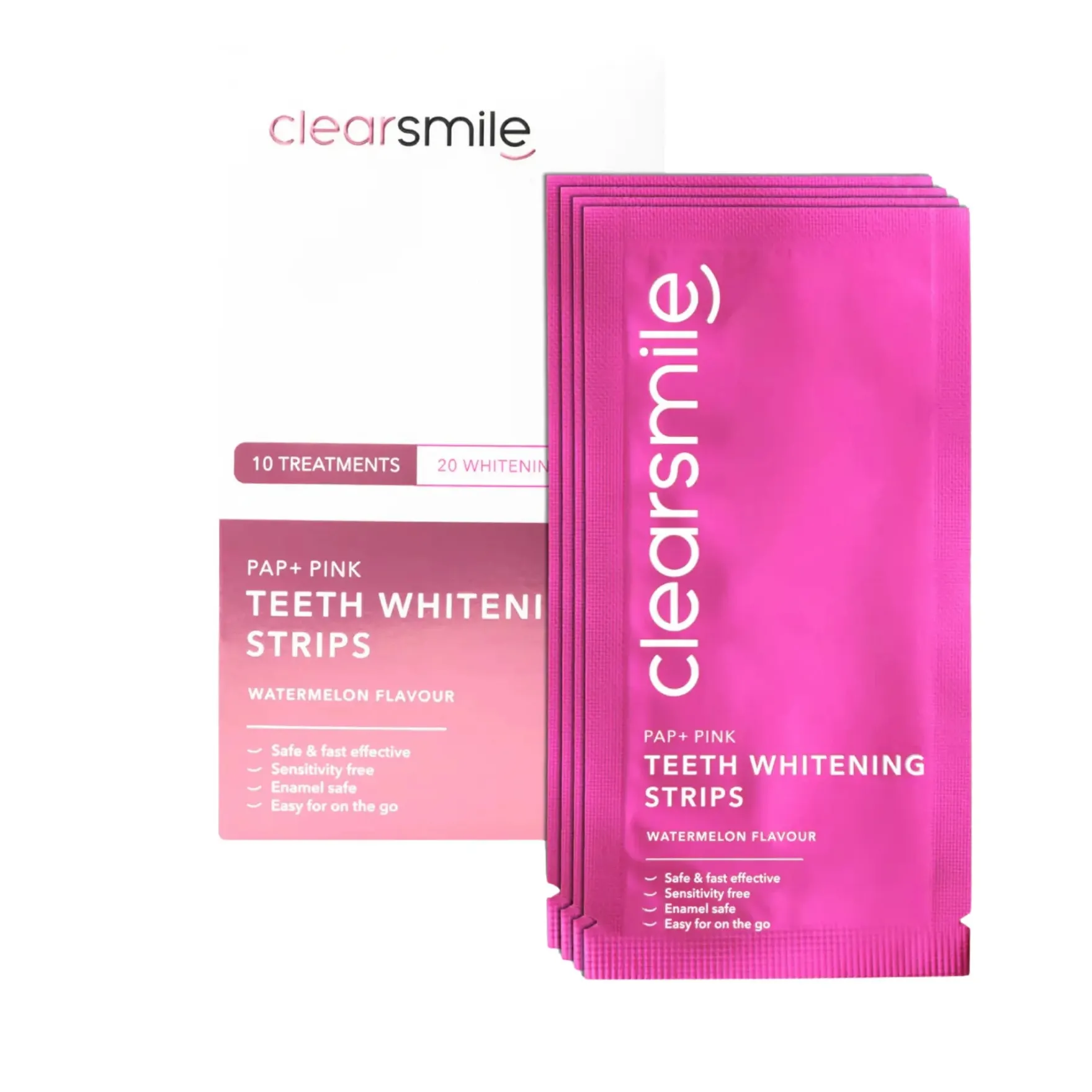 PAP+ Pink Whitening Strips