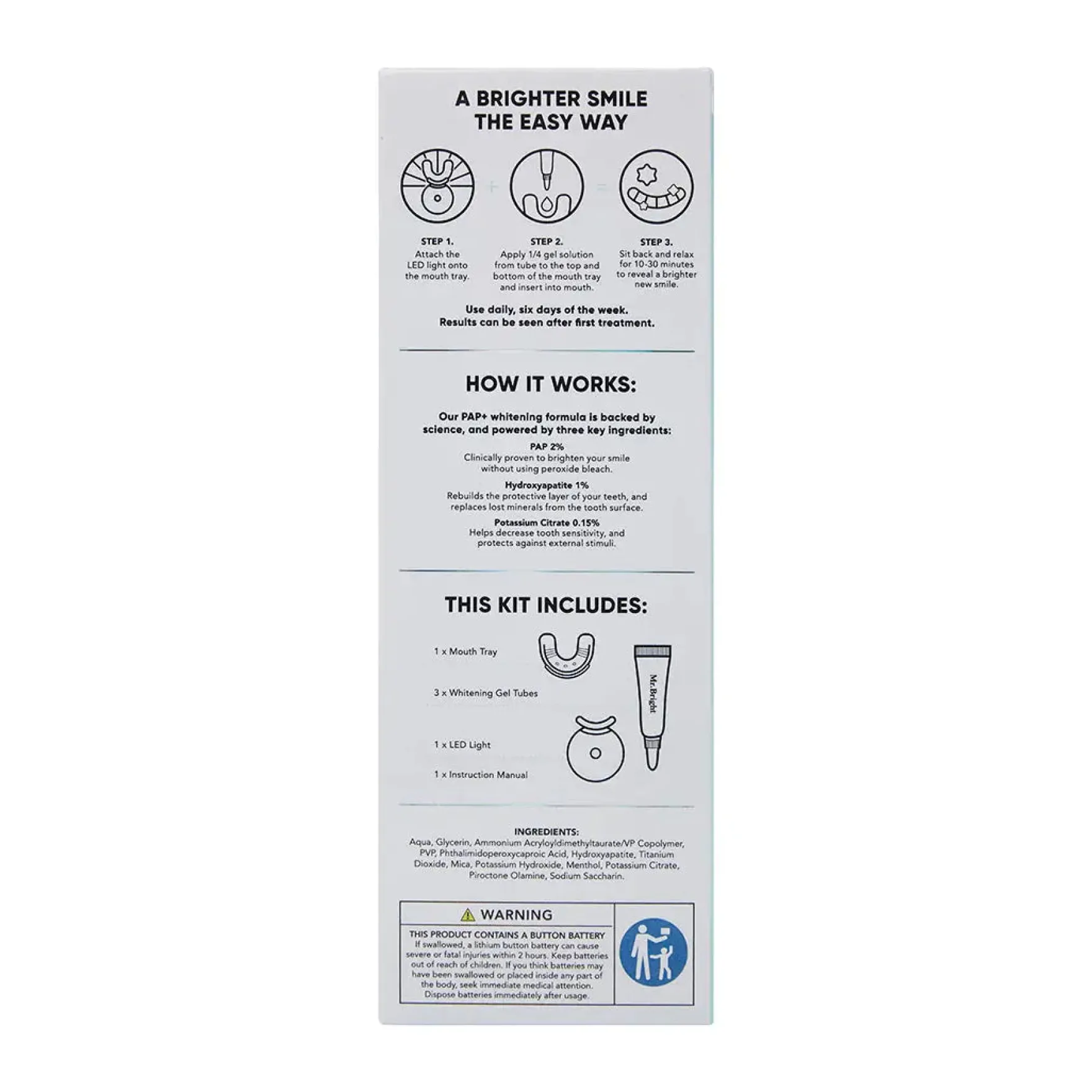 PAP+ Whitening Kit