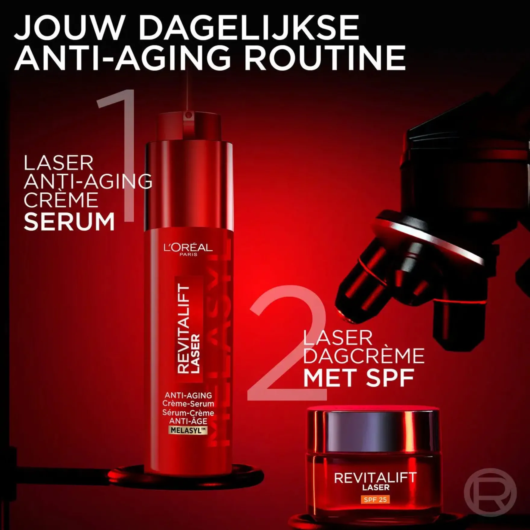 Paris Revitalift Laser Triple Laser Anti-Aging Crème-Serum