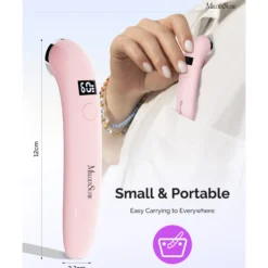 P-ART01A Rechargeable LED/UV Nail Lamp Pink