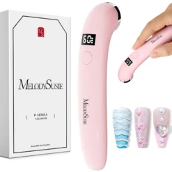 P-ART01A Rechargeable LED/UV Nail Lamp Pink