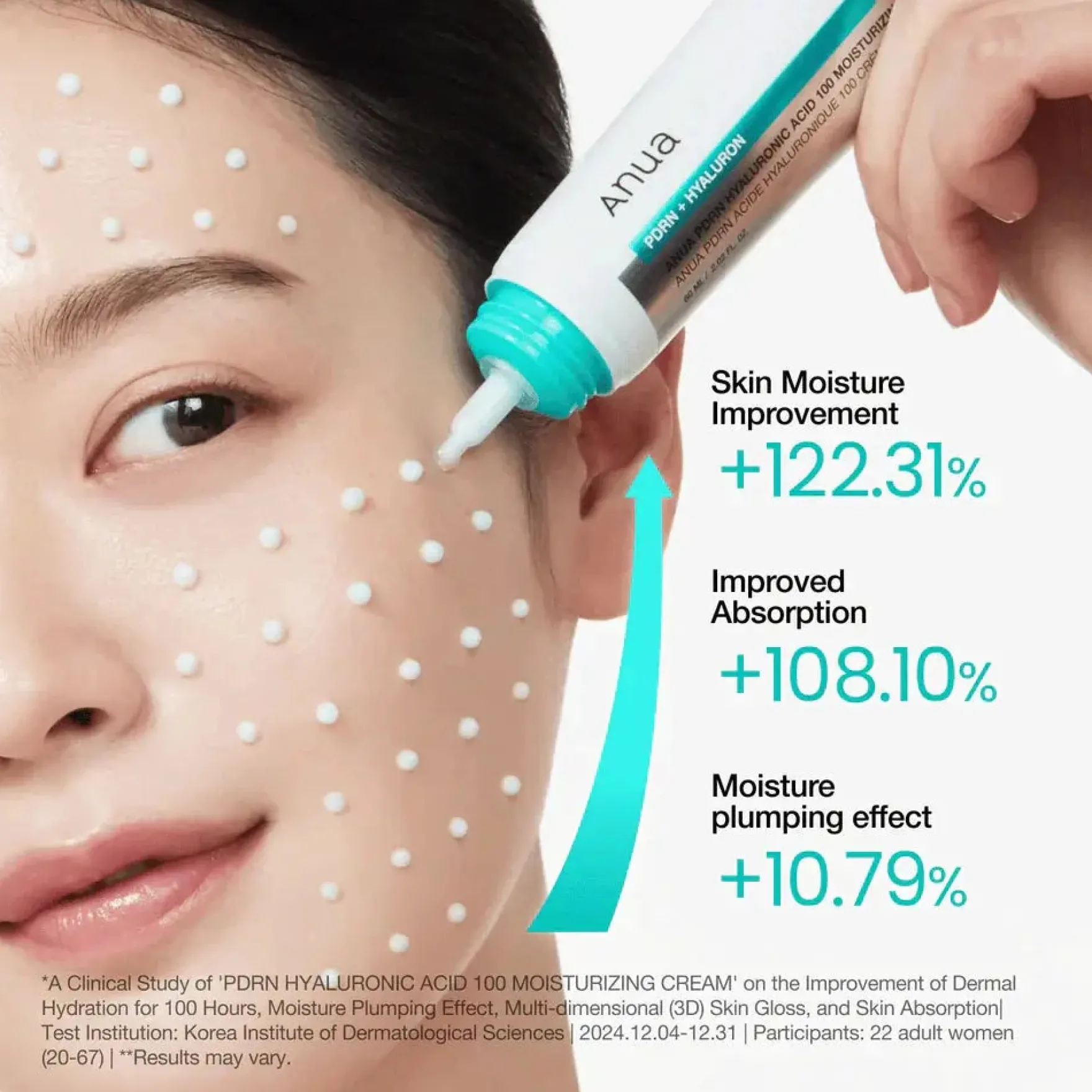 PDRN Hyaluronic Acid 100 Moisture Cream