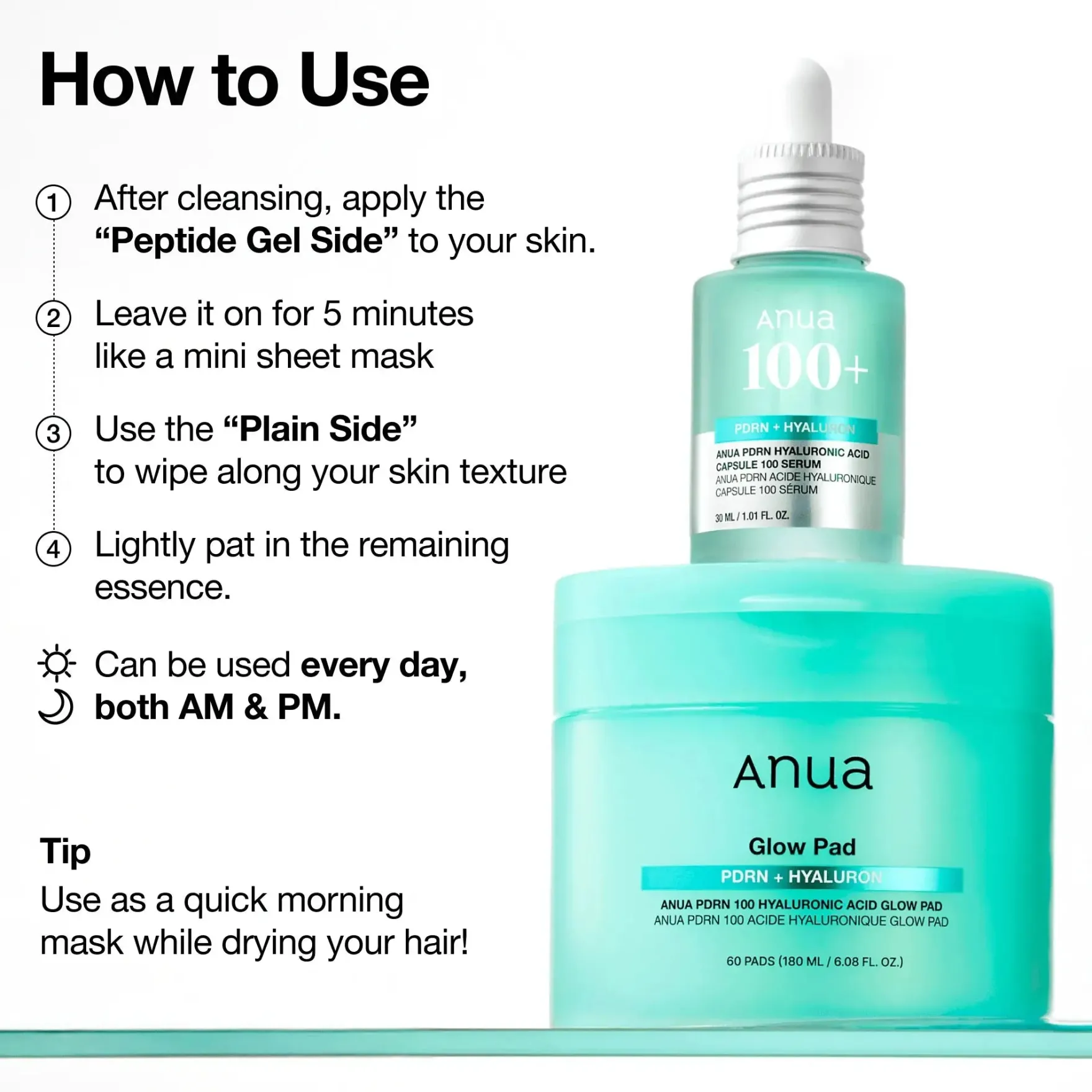 PDRN Hyaluronic Glow Pad