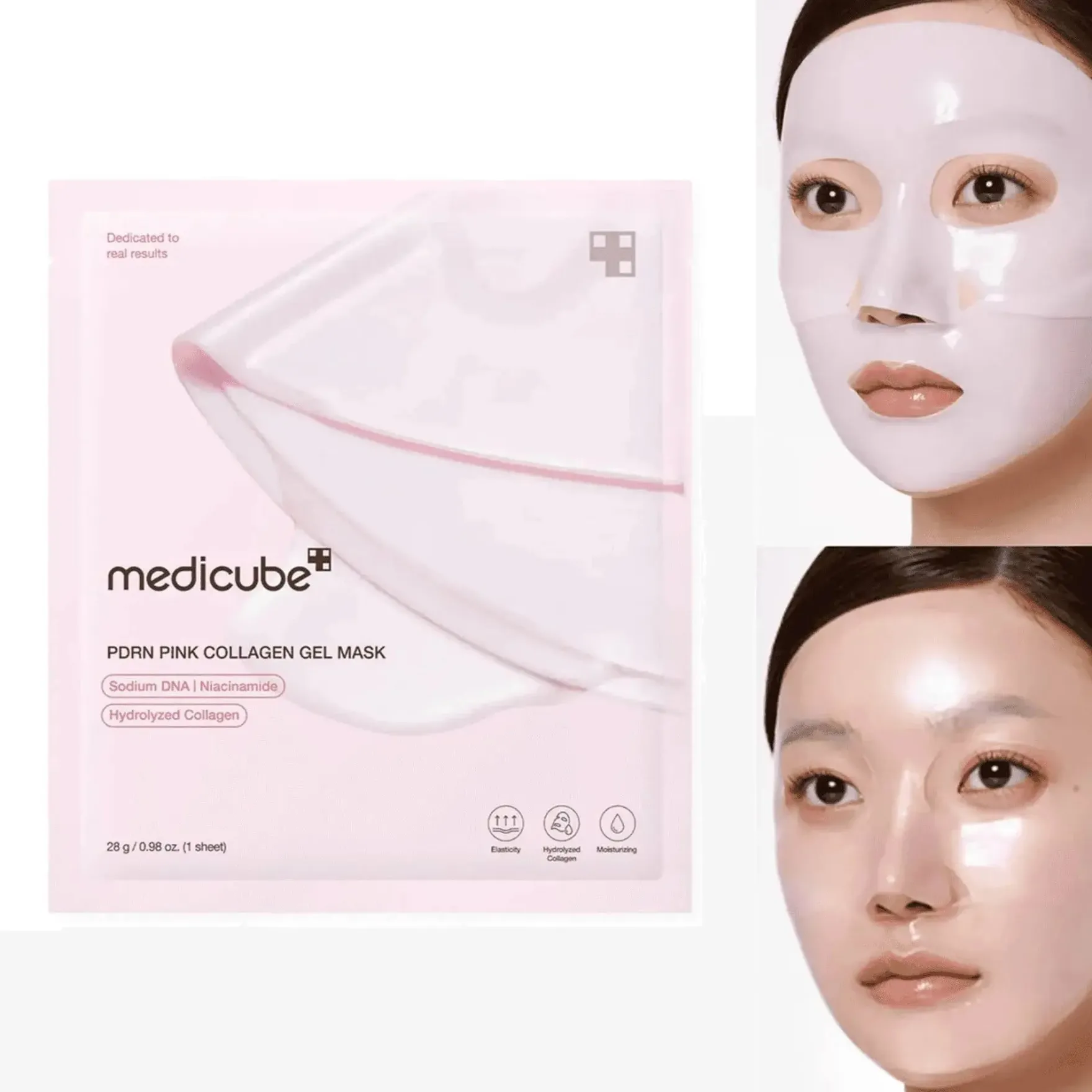 Pdrn Pink Collagen Gel Mask 4-Pack