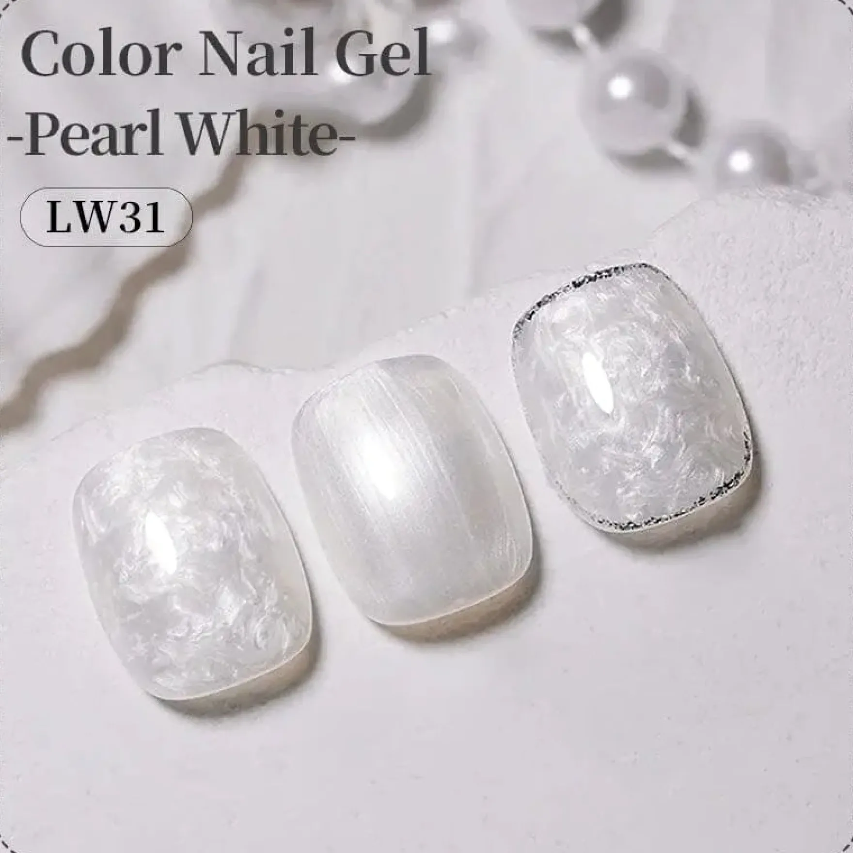 Pearl White Thread Gel