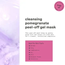 Peel-off Gel Mask Pomegranate Revitalize