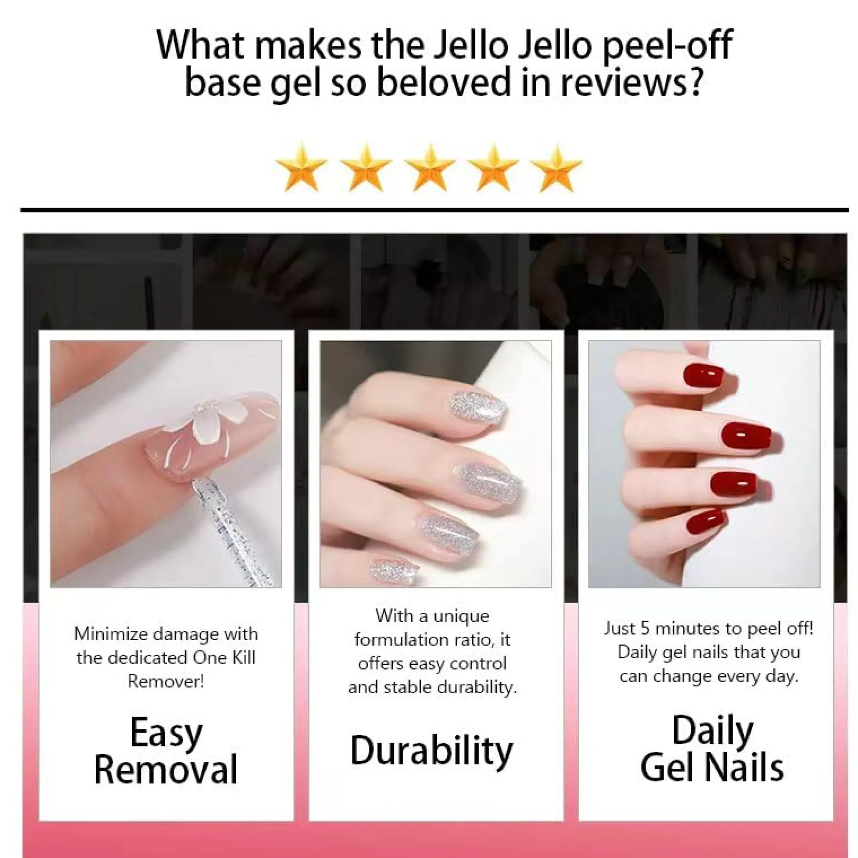 Peel Off Base Gel 10ml