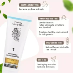 Peppermint Clean Shampoo 100 ml.