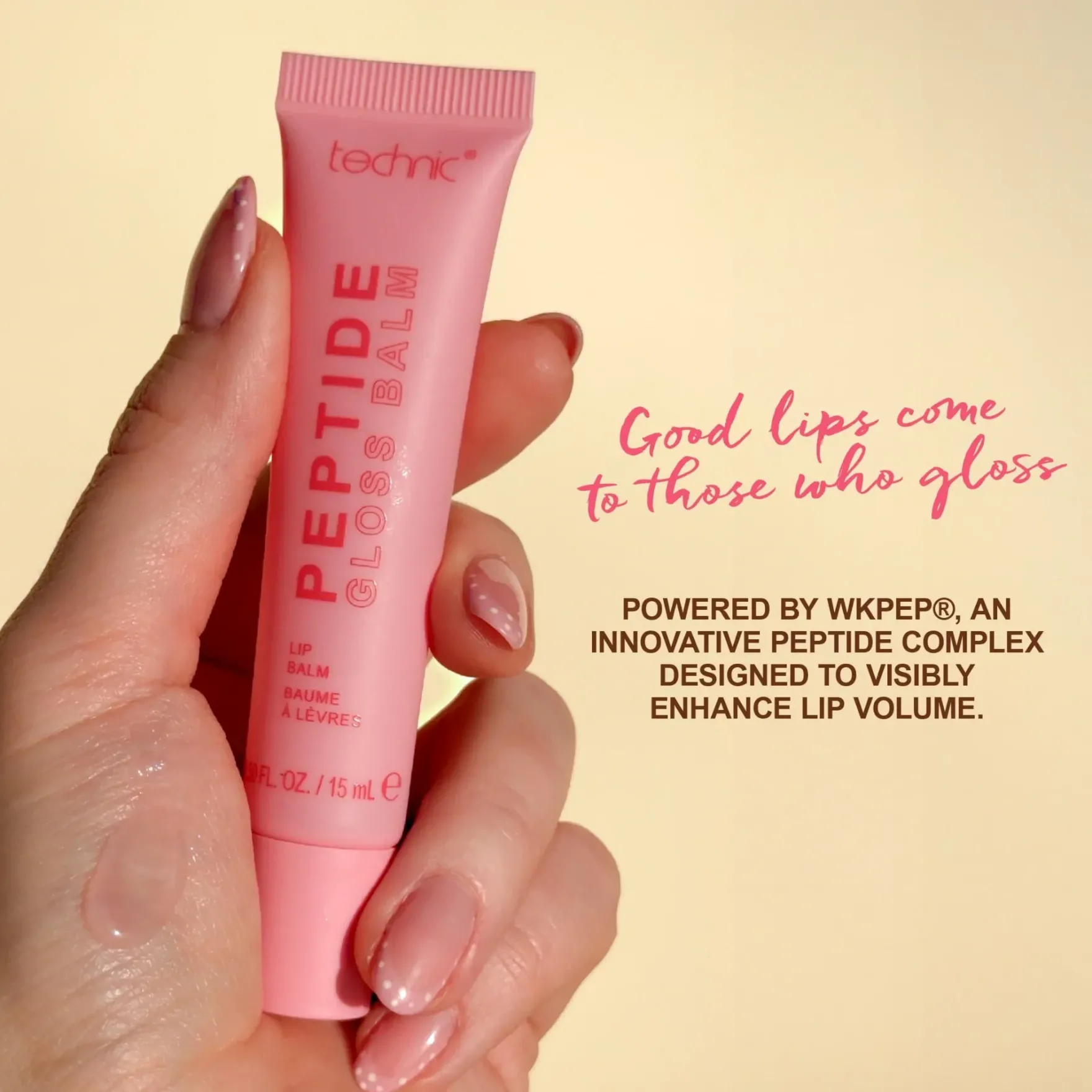 Peptide Gloss Lip Balm Sugar Syrup