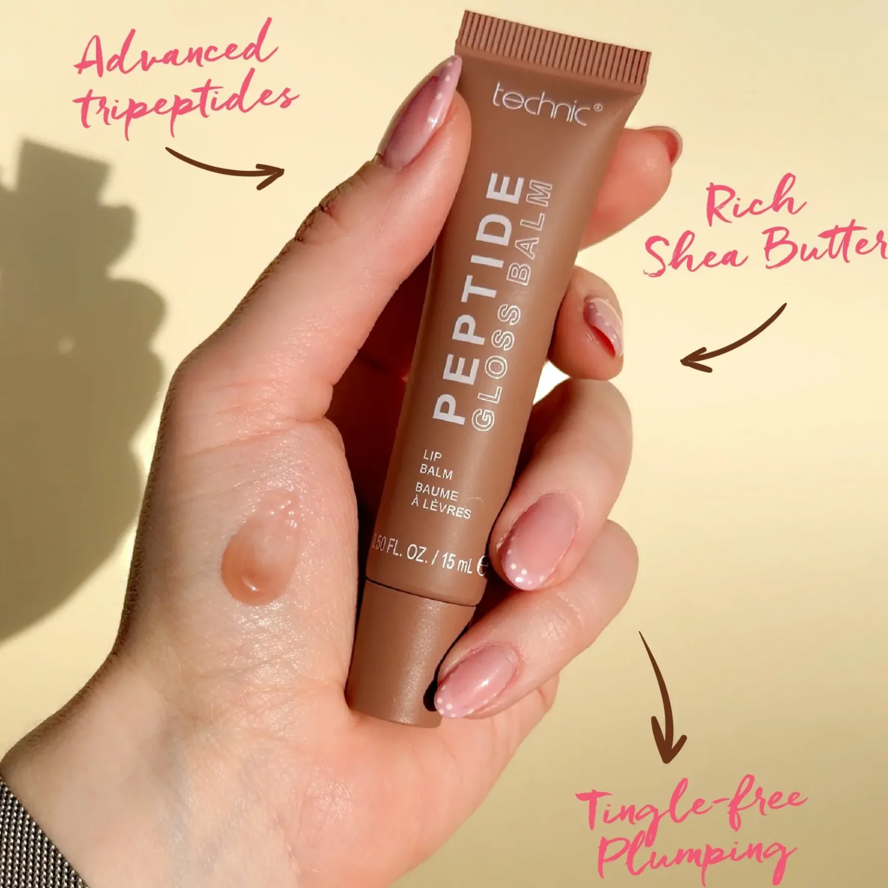 Peptide Gloss Lip Balm Vanilla