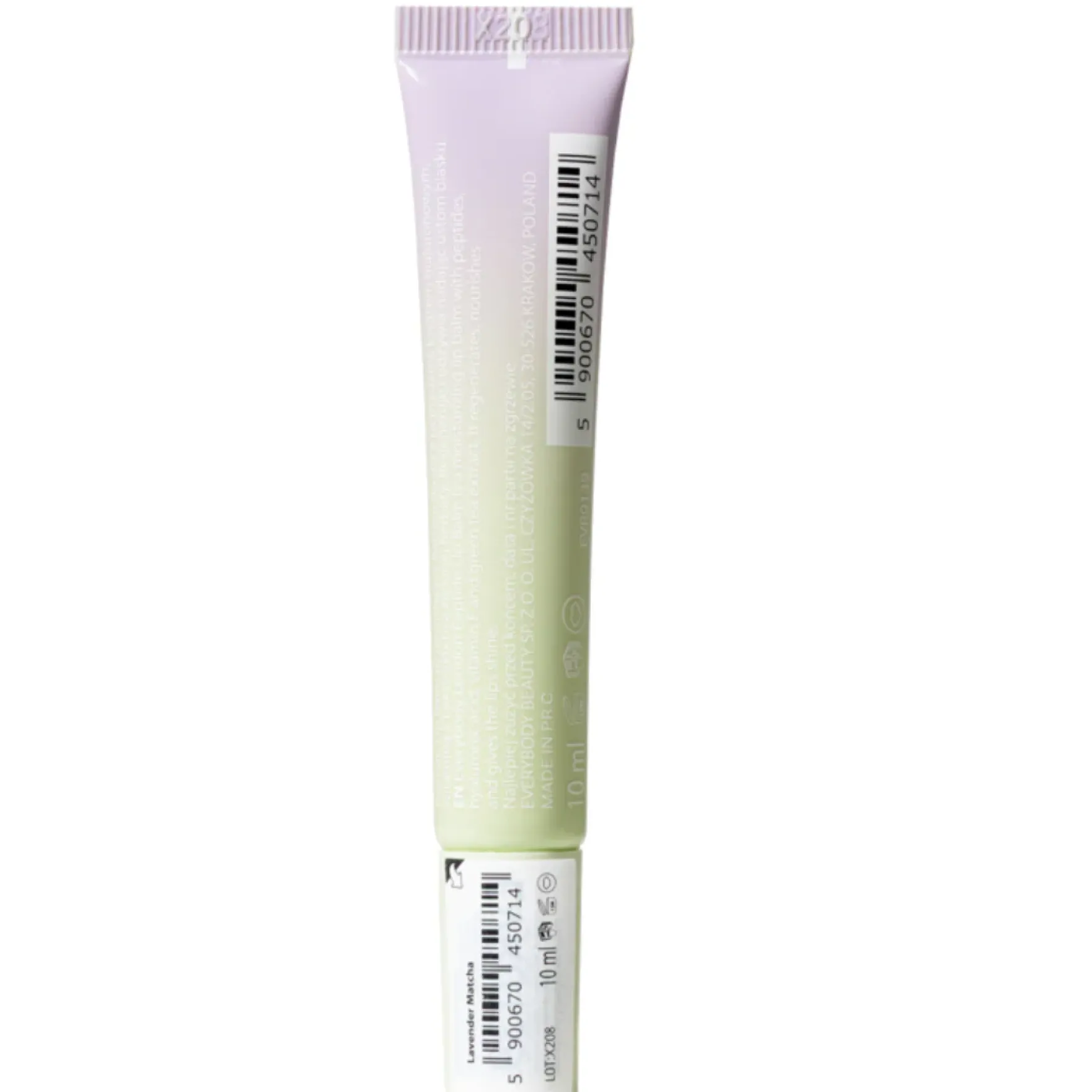 Peptide Lip Balm Lavender Matcha Latte