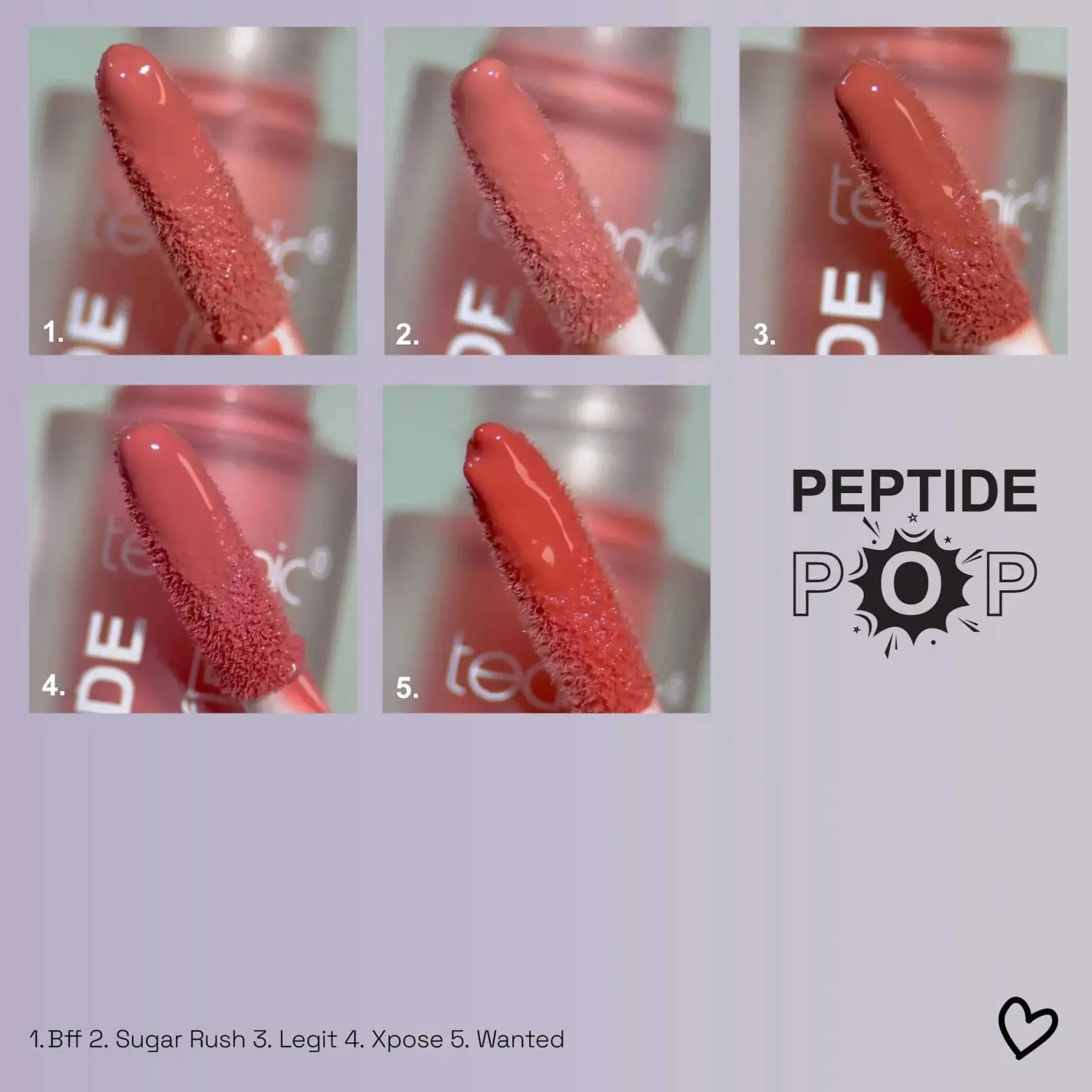 Peptide Pop Lip Gloss BFF