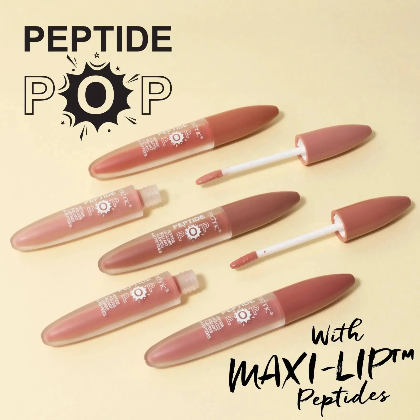Peptide Pop Lip Gloss Exposé