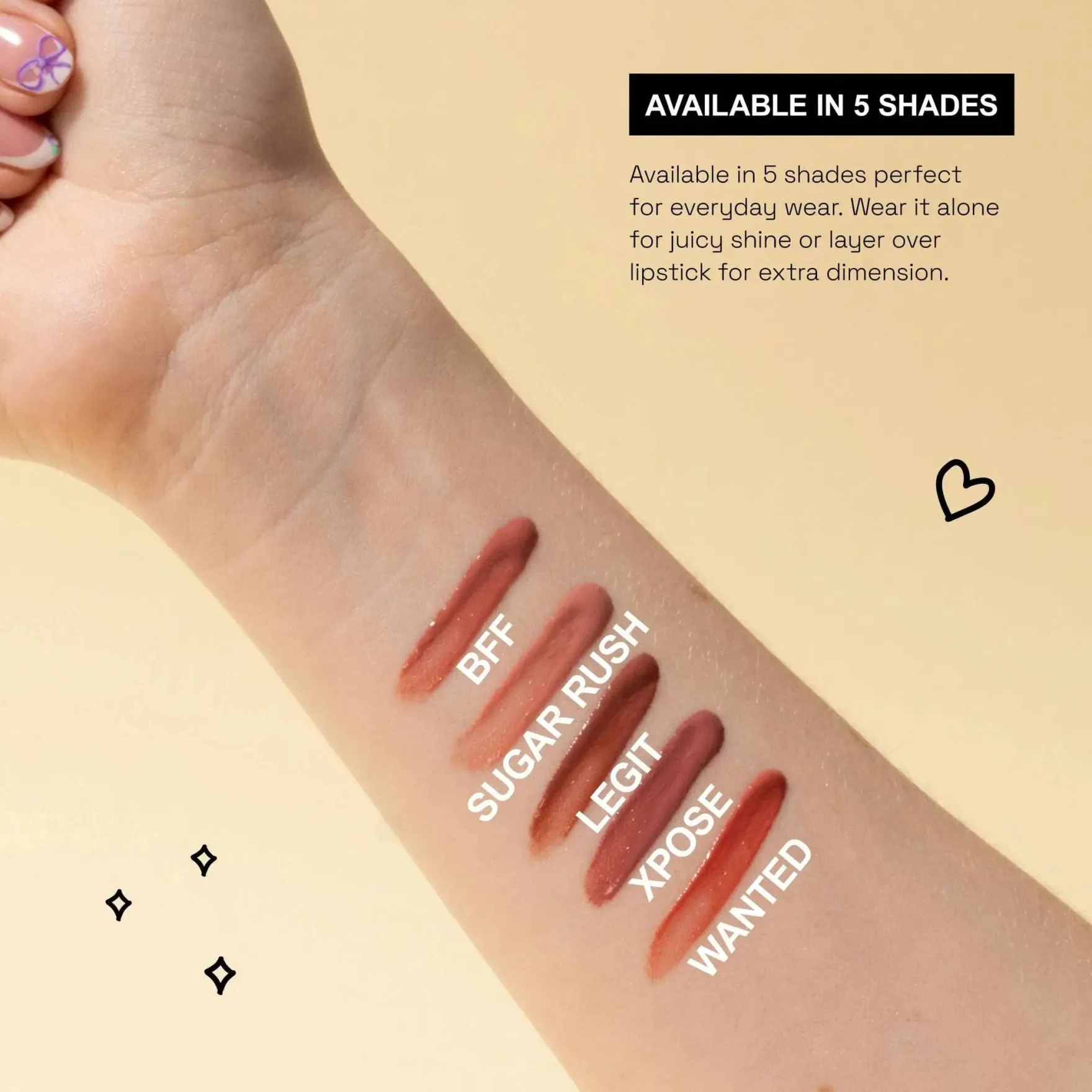 Peptide Pop Lip Gloss Wanted