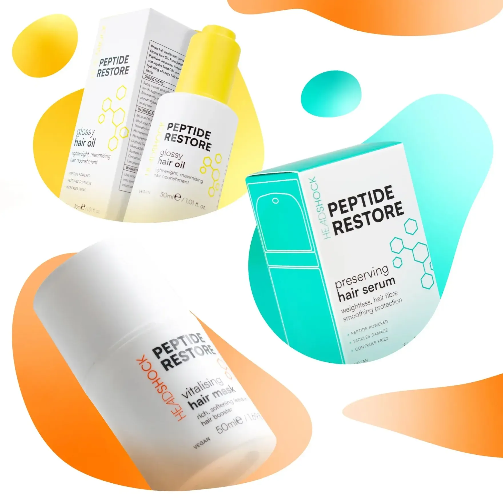 Peptide Restore Vitalising Hair Mask