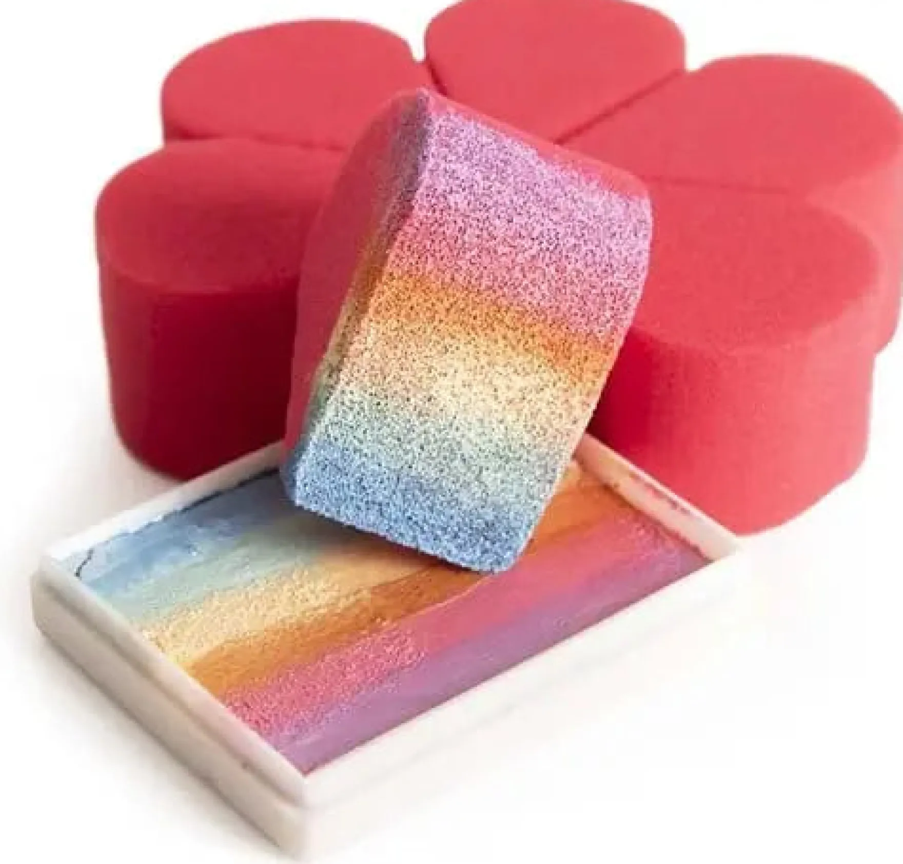 Petal Sponges Pink