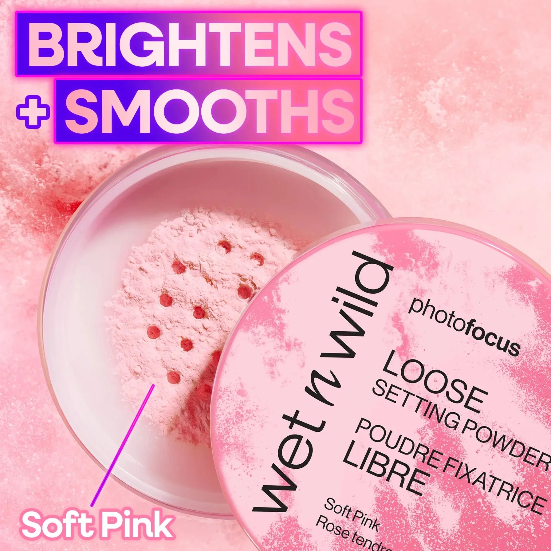 Photo Focus Loose Setting Powder Soft Pink