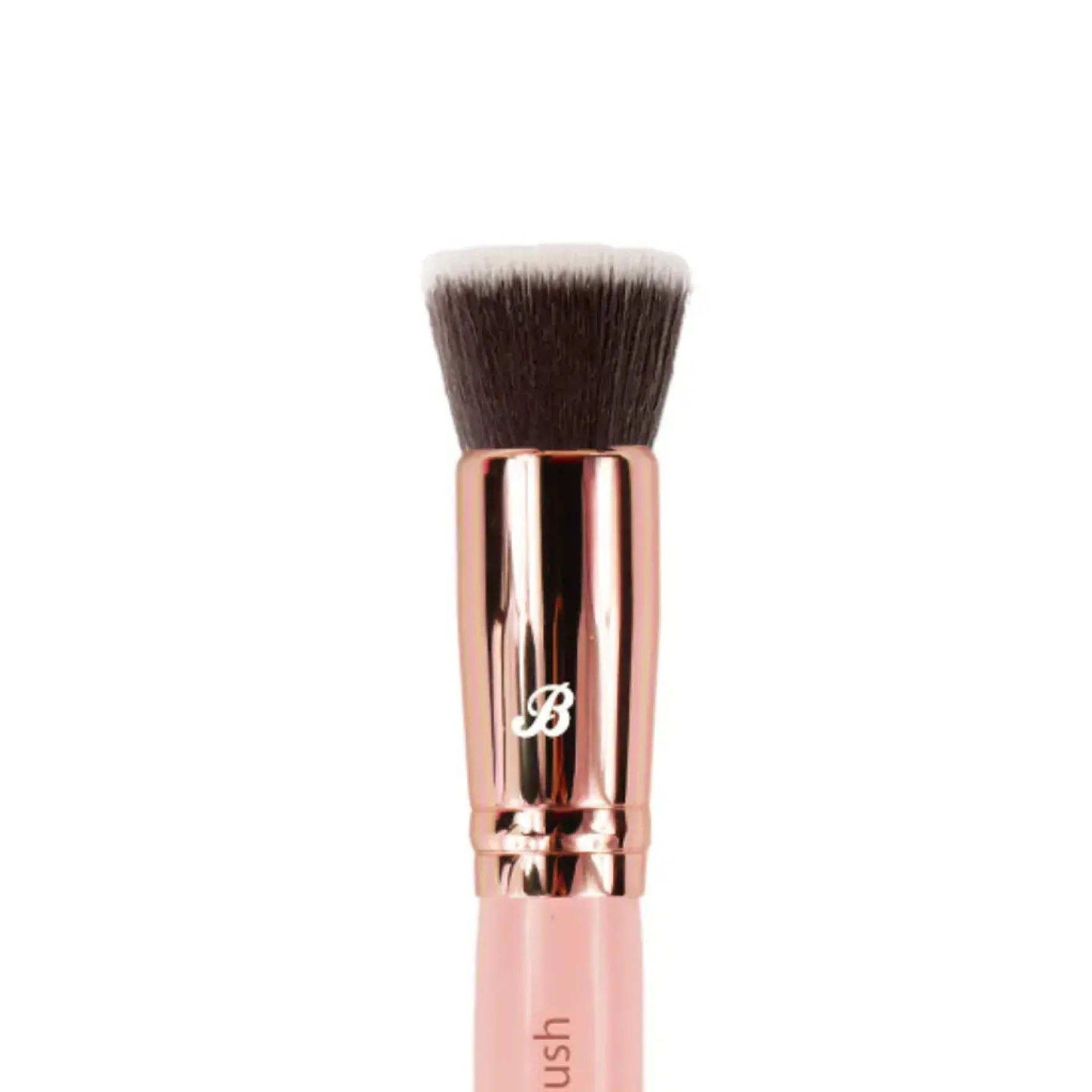Pink & Rose Gold Flat Top Buffing Brush