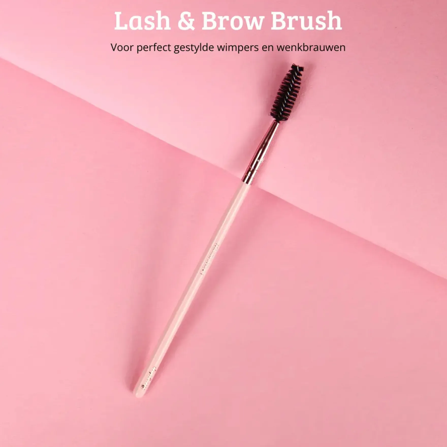 Pink & Rose Gold Lash & Brow Brush