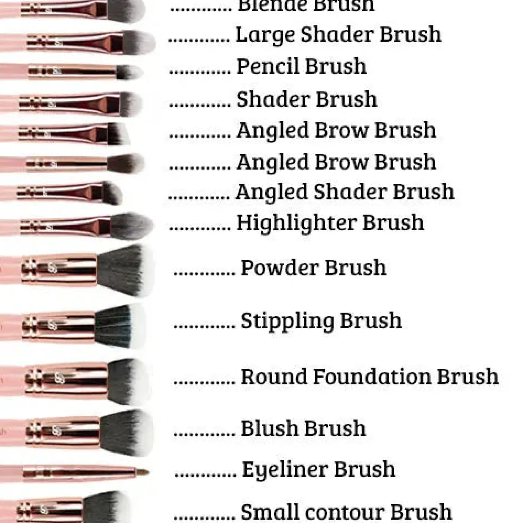 Pink & Rose Gold 14 pc. Starter Set