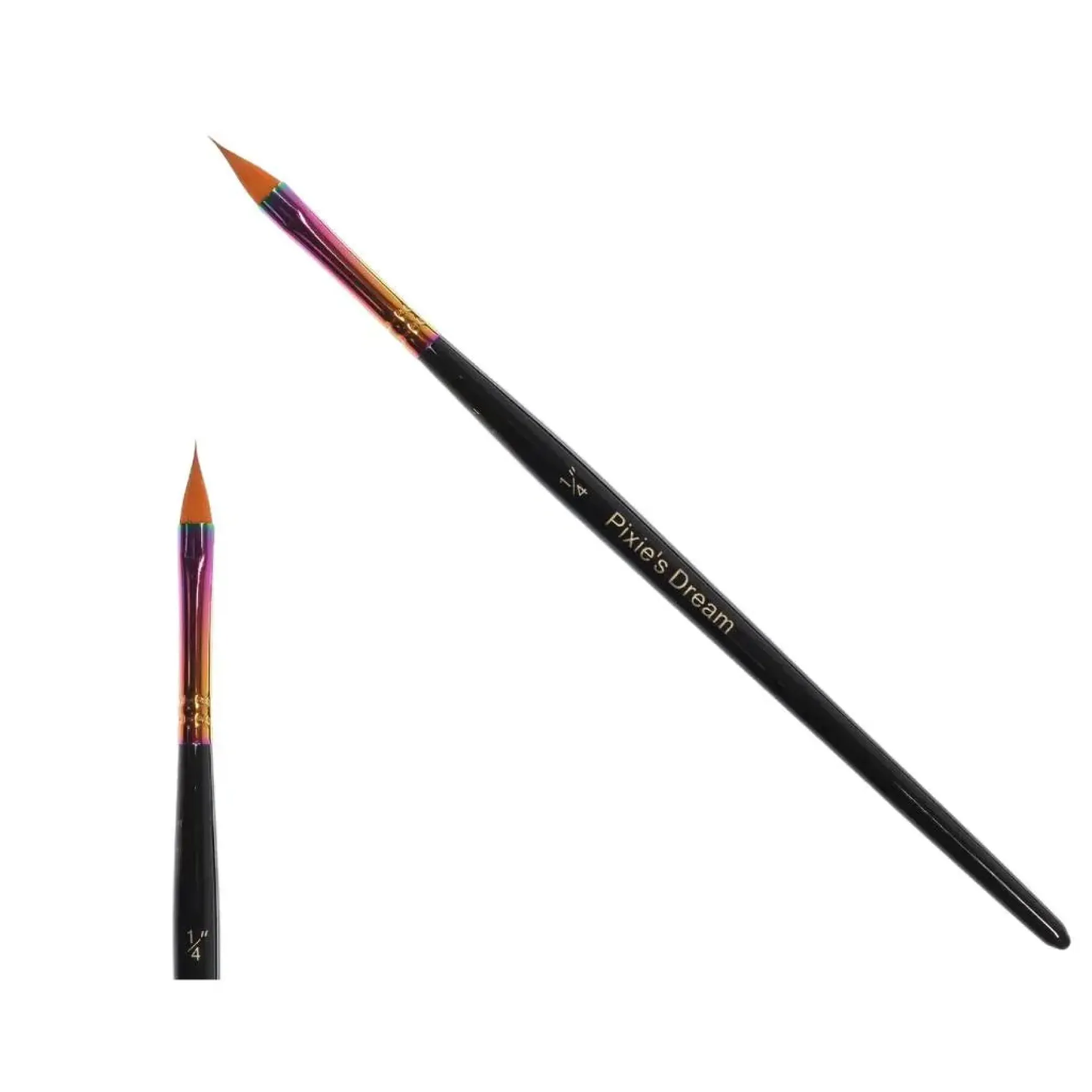 Pixie's Dream Petal Flora Face Paint Brush 1/4 Inch