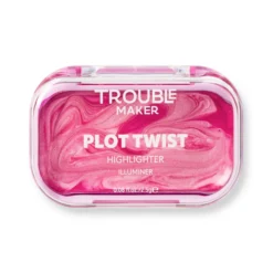 Plot Twist Cream Highlight Spiralling Pink