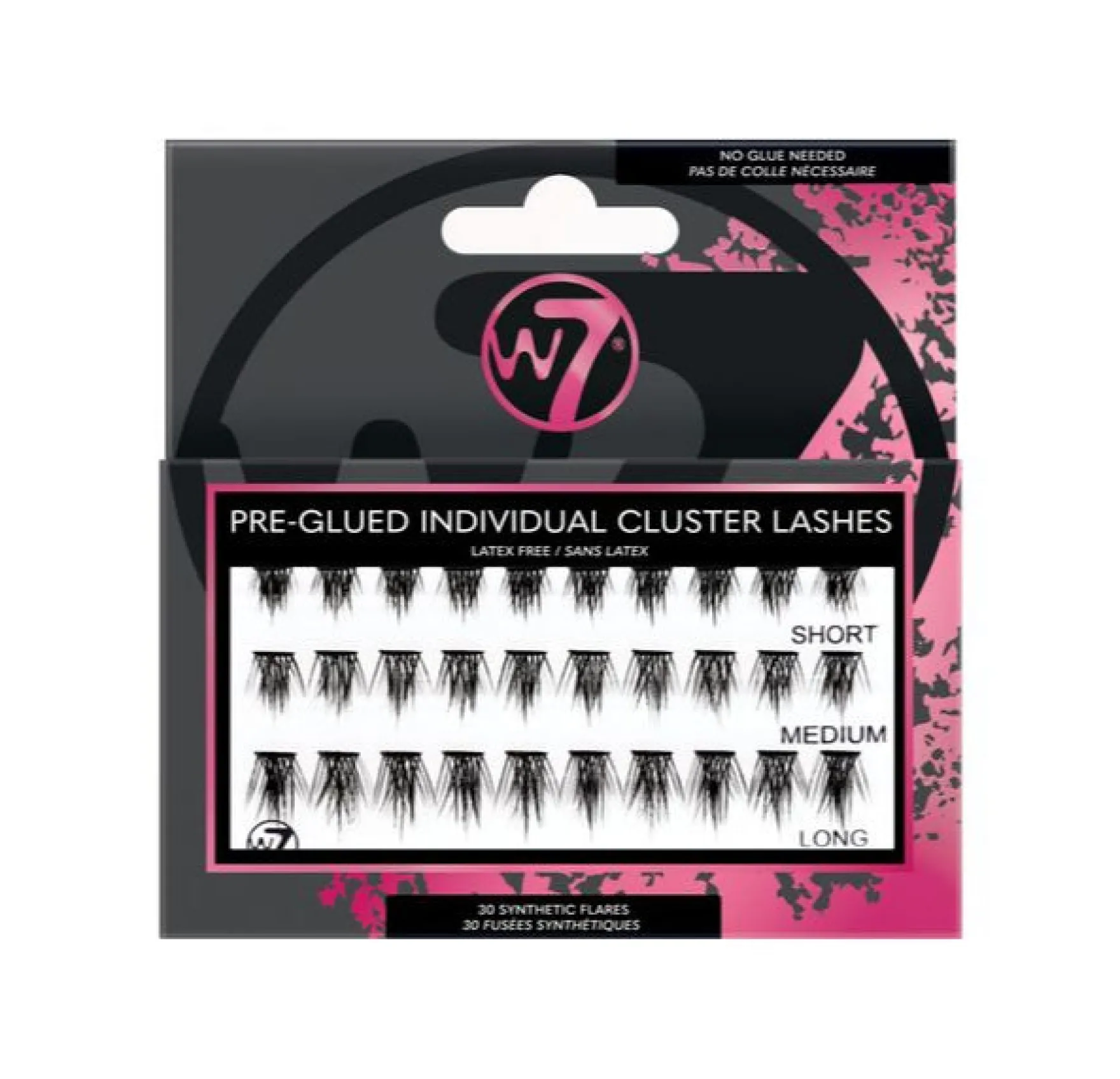 Pre Glued Individual Cluster Lashes