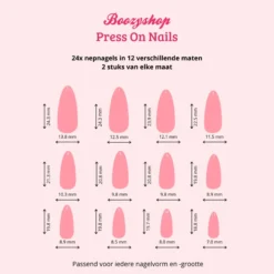 Press On French Nails Ombre Nude