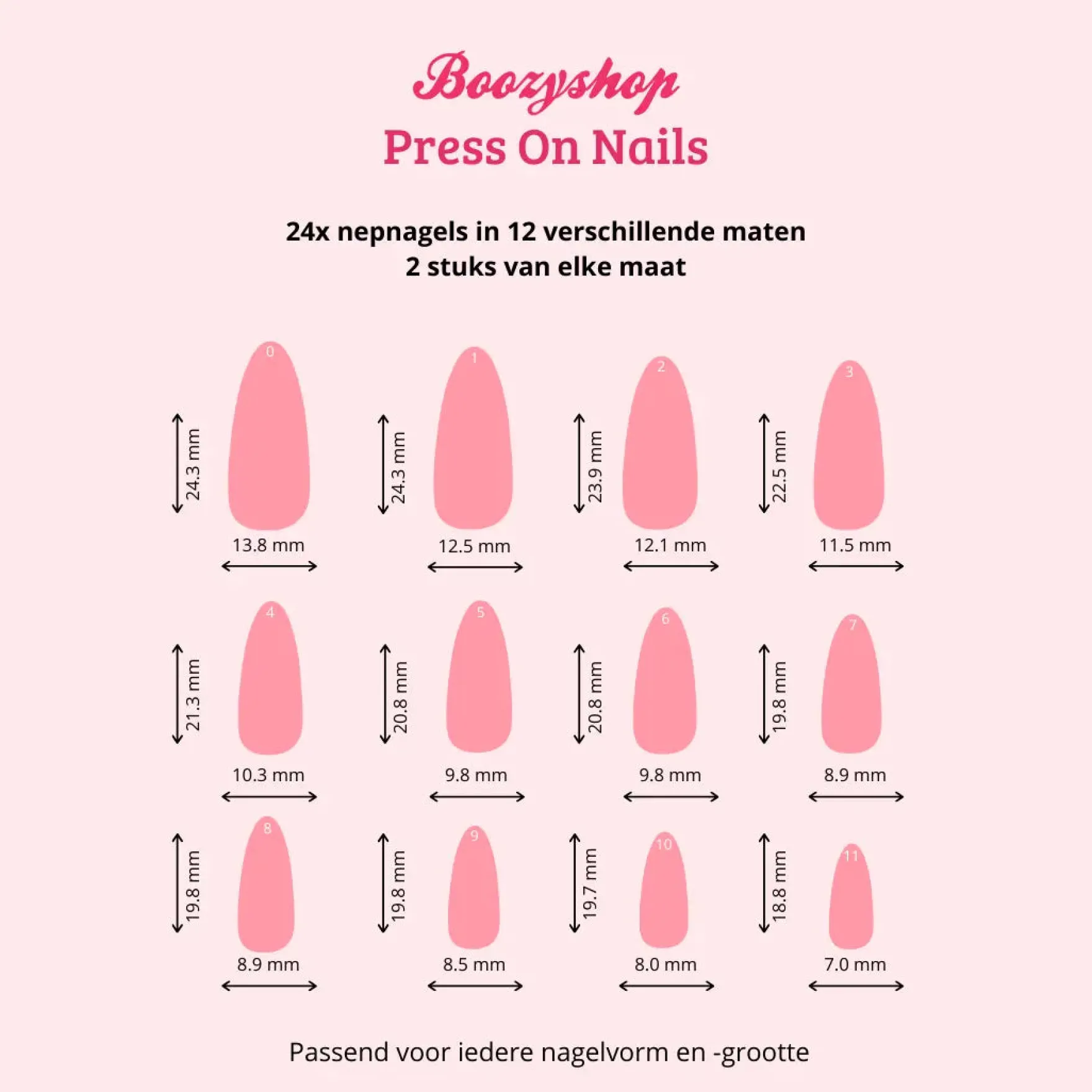 Press On French Nails Ombre Nude