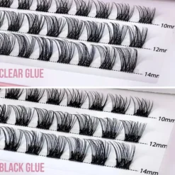 Press On Lash Starterkit Elegance Black Glue Strip