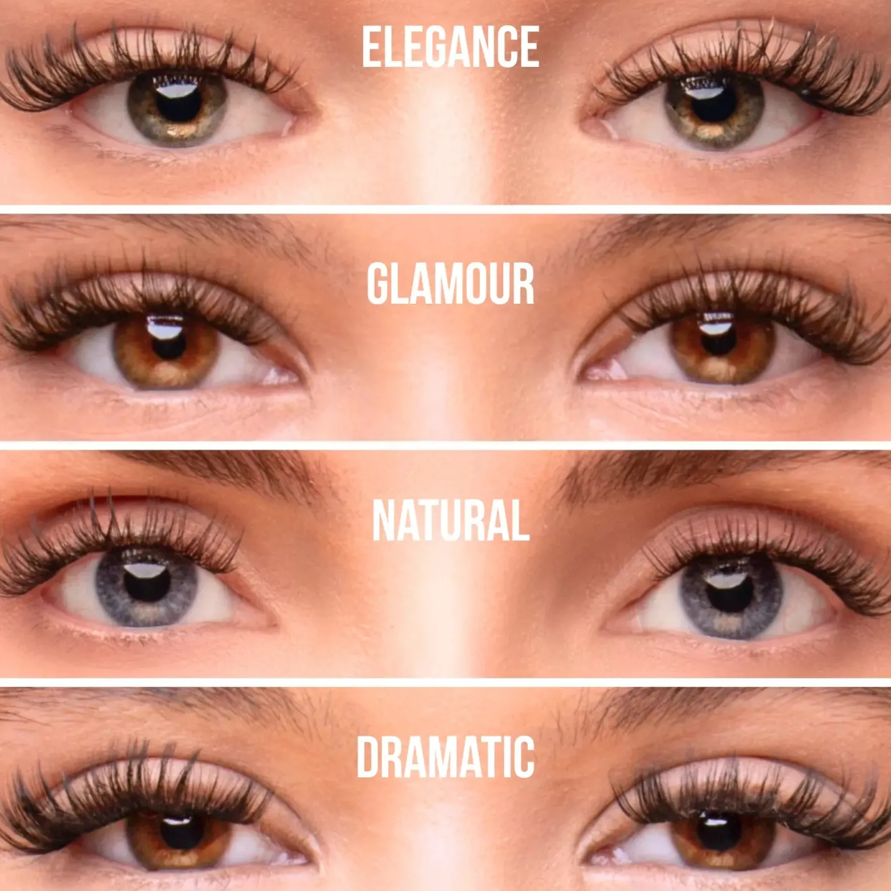 Press On Lash Starterkit Elegance Black Glue Strip