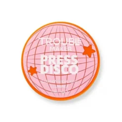 Press Disco Cushion Highlight Disco Ball Silver