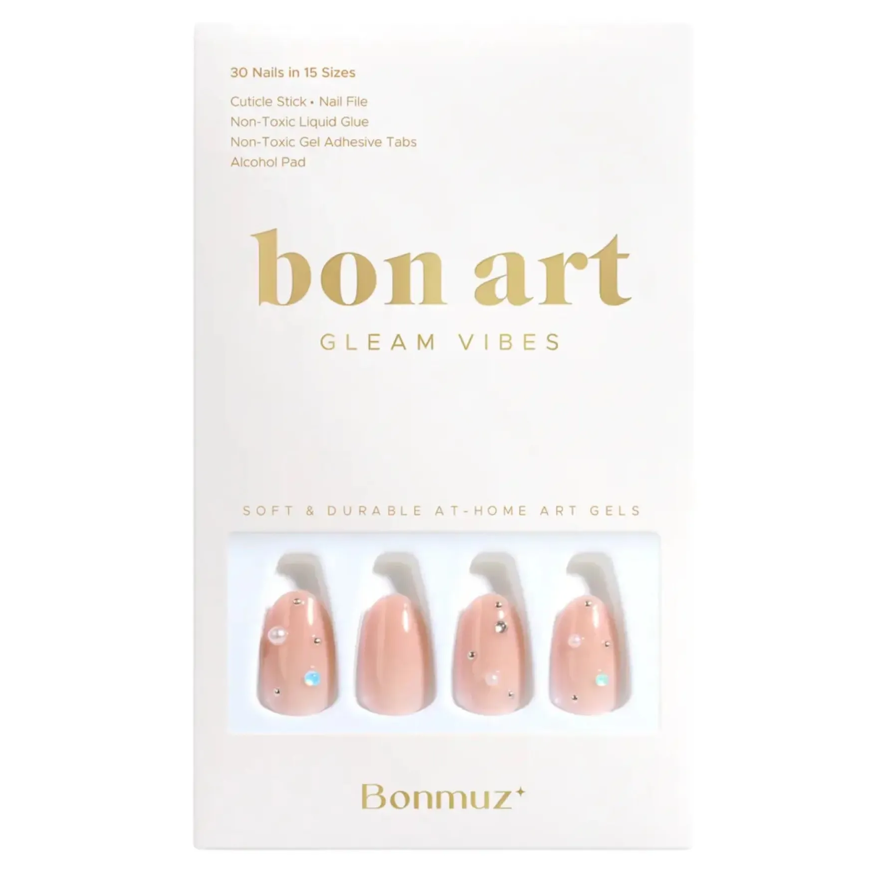 Press-On Nails Bare Dot