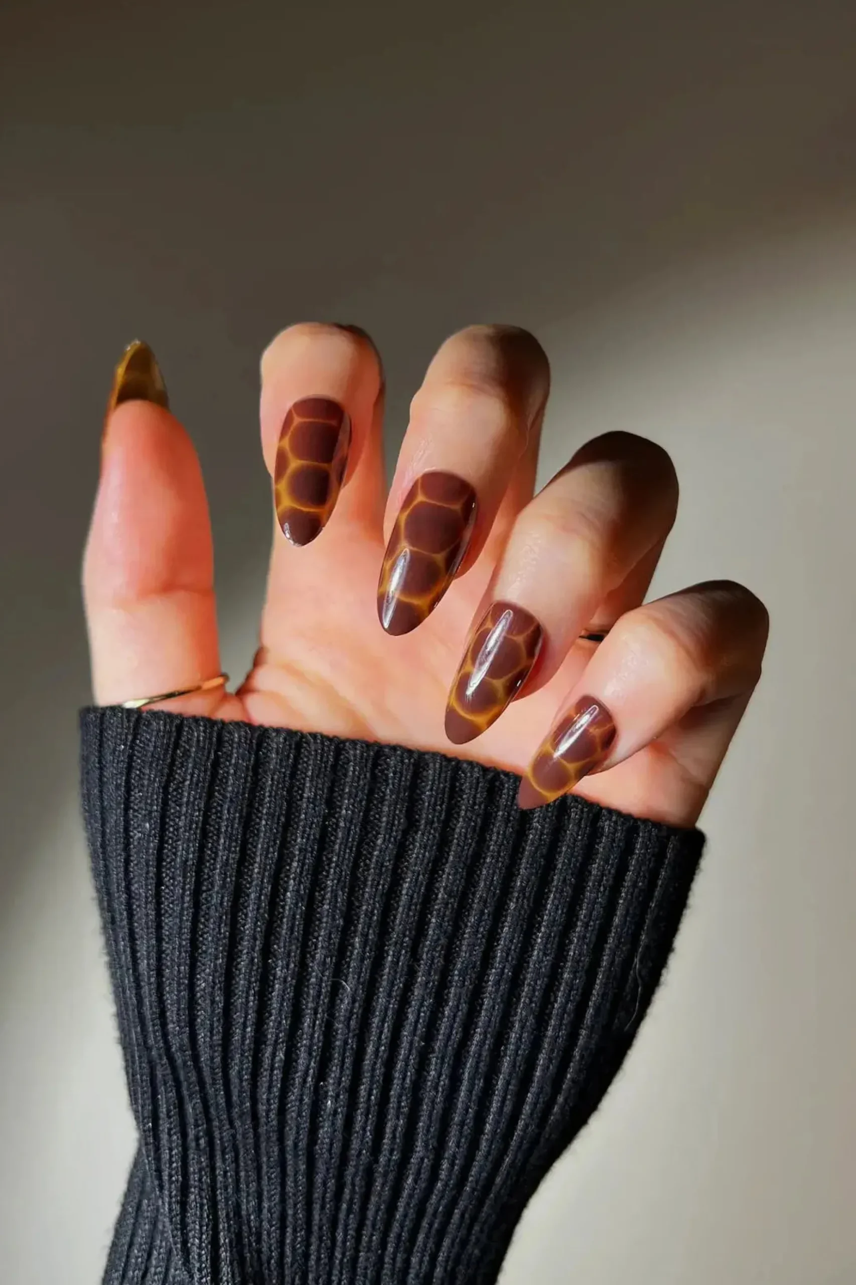 Press-On Nails Cocoa Nouveau