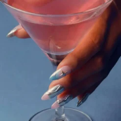 Press-On Nails Titanium Jelly