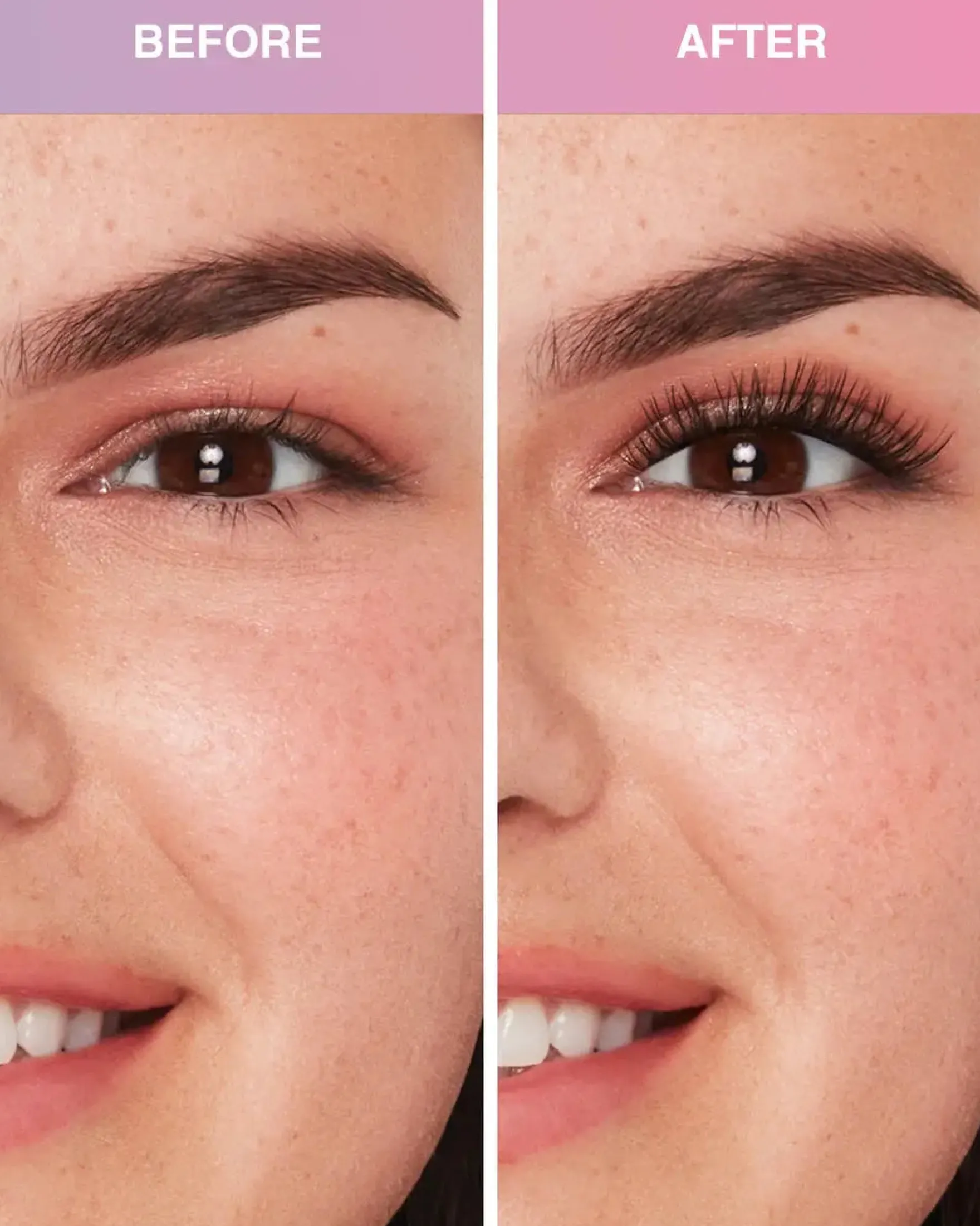 Press On Pre-glued Underlash Extensions Naked Natural Mini Set
