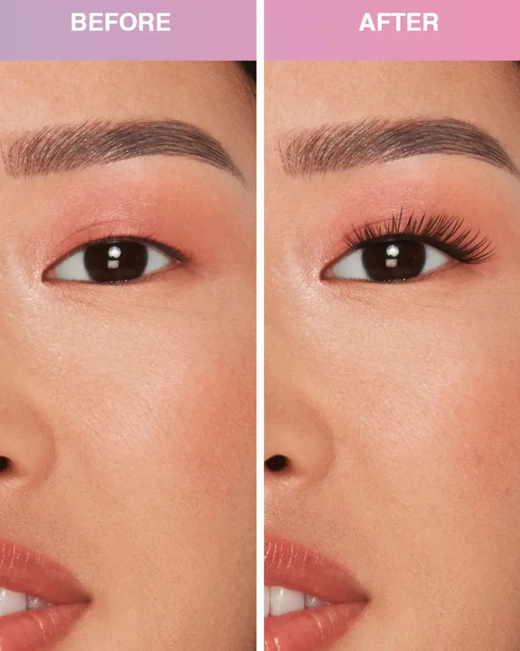 Press On Pre-glued Underlash Extensions Naked Natural Mini Set