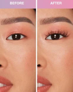 Press On Pre-glued Underlash Extensions Wispies Natural Mini Set