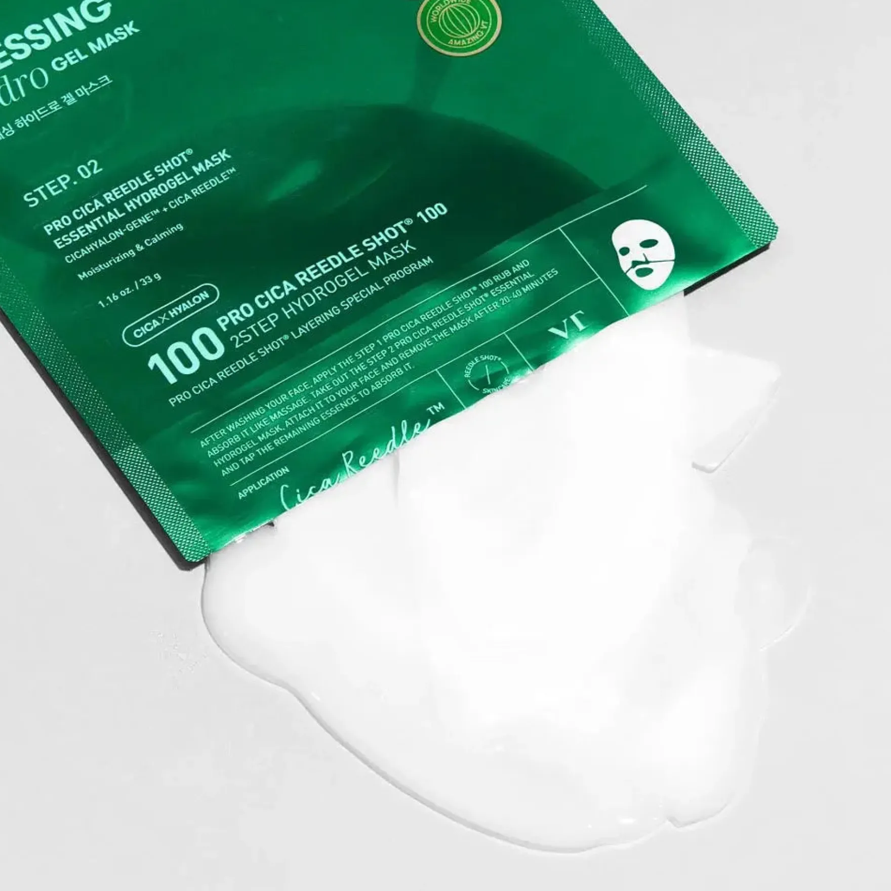 Pro Cica Reedle Shot 100 2Step Hydrogel Mask