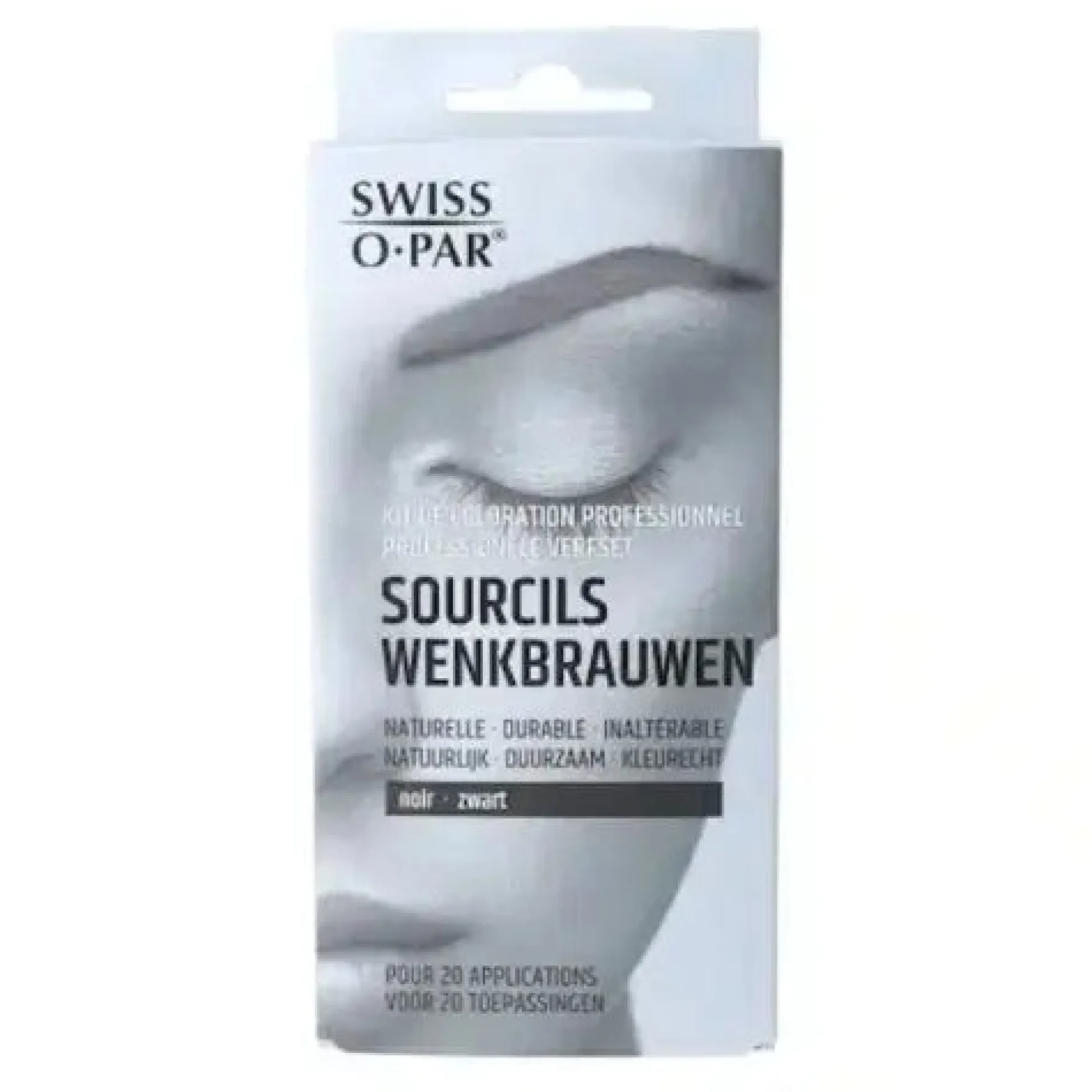Professional Eyebrow Dye Set Black