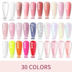 Pure Color & Glitter Non Stick Hand Extension Gel NEG28