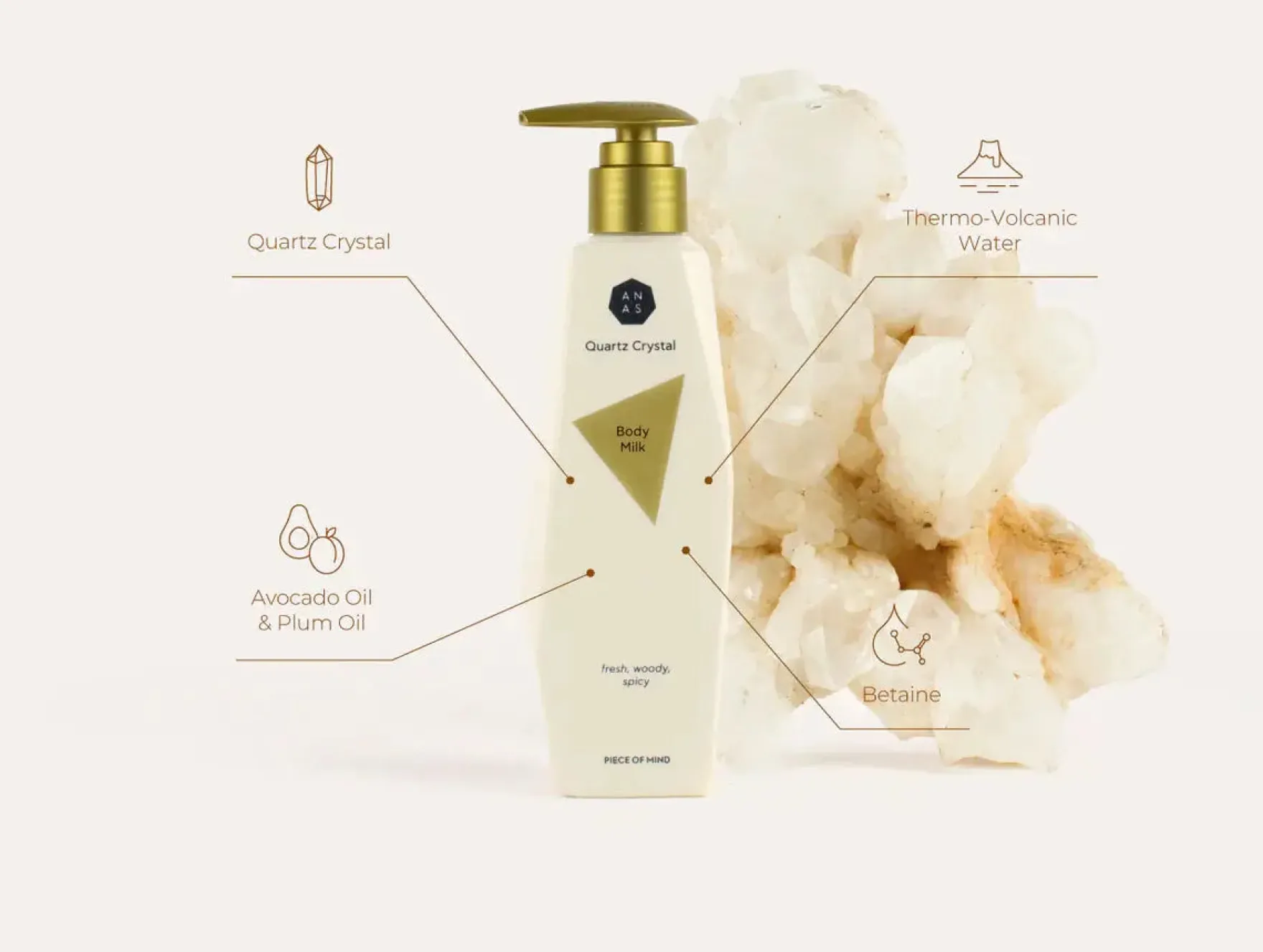 Quartz Crystal Body Milk